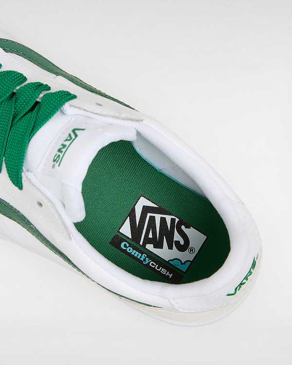 Men Vans Cruze Too ComfyCush Sneakers Green / White Malaysia | VN3056297