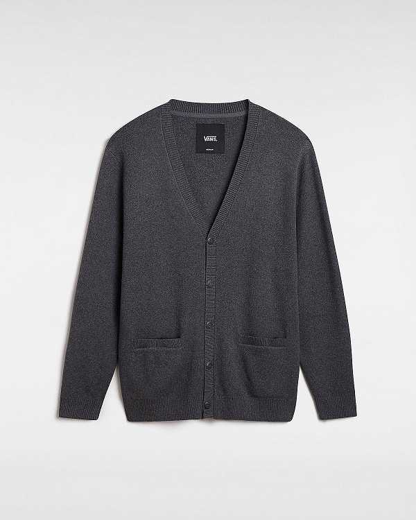 Men Vans Emmett Cardigan Grey Malaysia | VN0941276