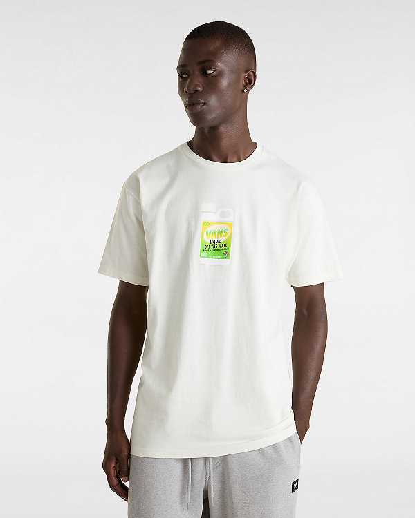 Men Vans Extra Strength T Shirts White Malaysia | VN8463951