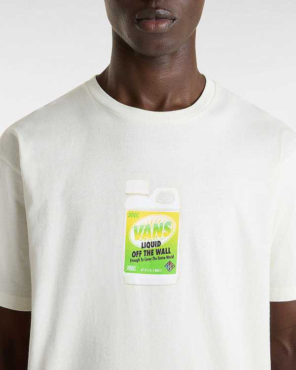 Men Vans Extra Strength T Shirts White Malaysia | VN8463951