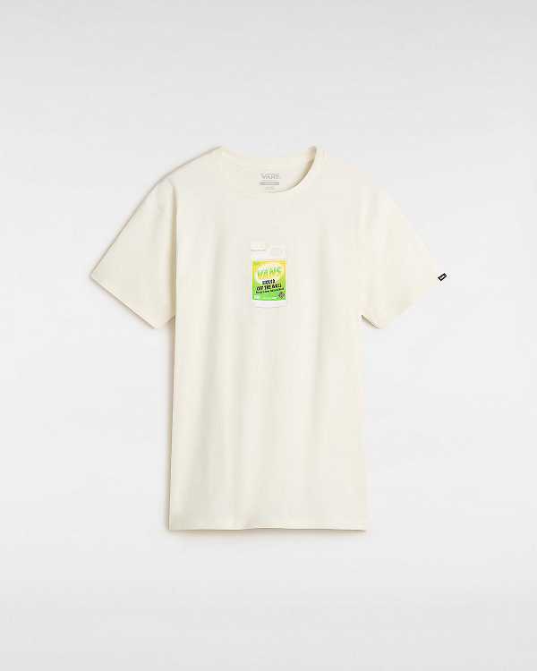 Men Vans Extra Strength T Shirts White Malaysia | VN8463951