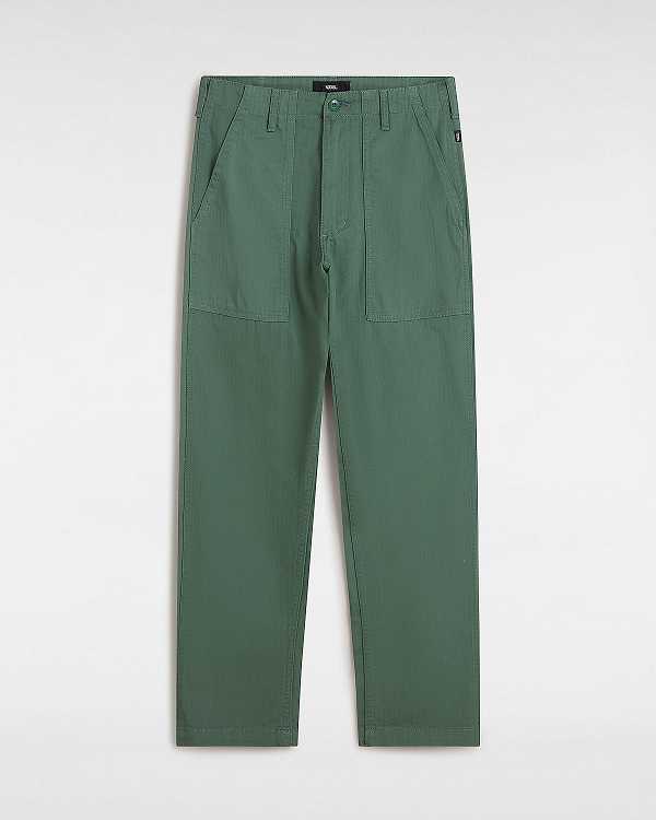 Men Vans Fatigue Loose Tapered Pants Green Malaysia | VN2109745