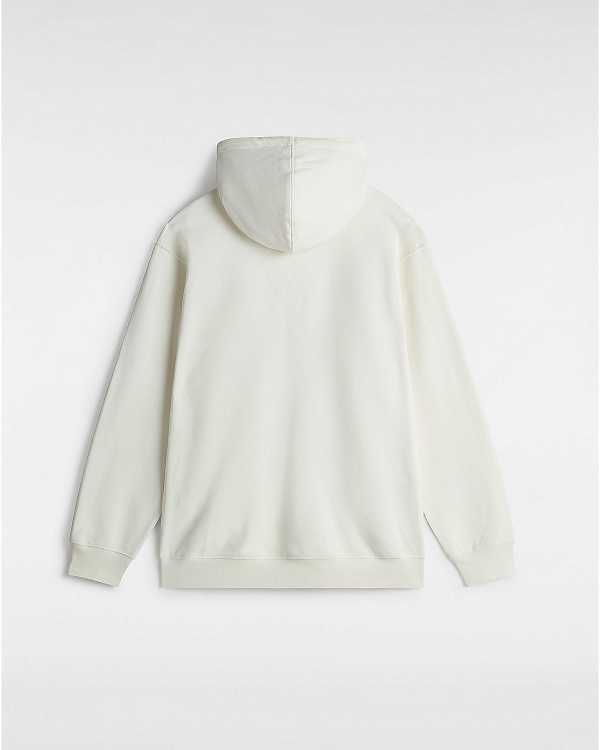 Men Vans Fish loose Hoodie White Malaysia | VN8290465