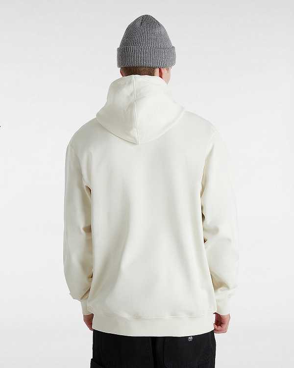 Men Vans Fish loose Hoodie White Malaysia | VN8290465