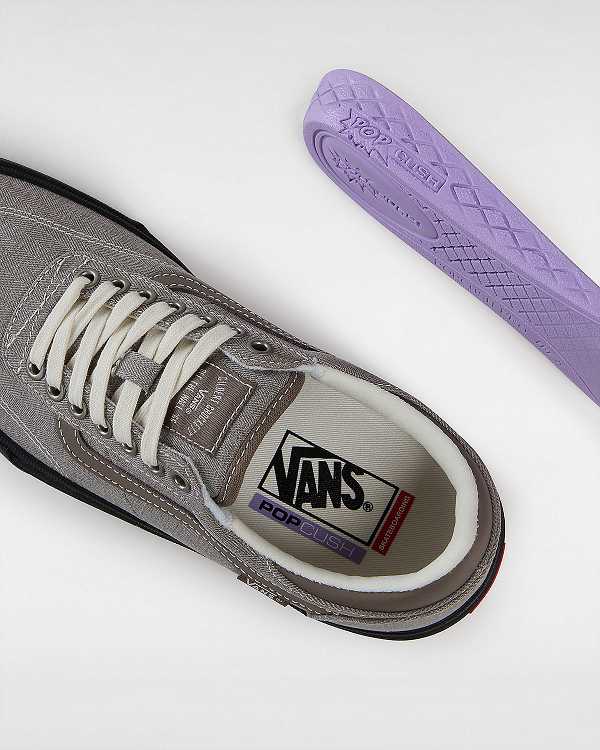 Men Vans Gilbert Crockett Herringbone Skate Shoes Grey Malaysia | VN2157643