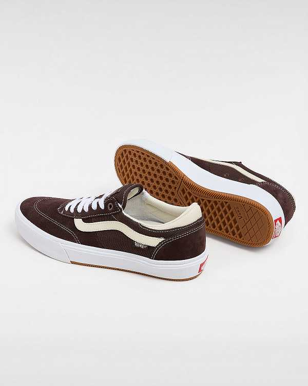 Men Vans Gilbert Crockett Skate Shoes Brown Malaysia | VN5432907