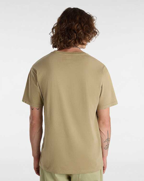 Men Vans Ignitions T Shirts Brown Malaysia | VN8126435