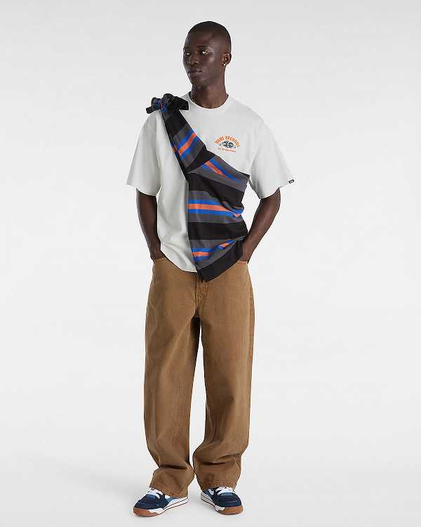 Men Vans Keep the Rhythm Loose T Shirts White Malaysia | VN1348506