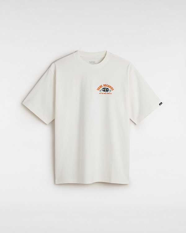 Men Vans Keep the Rhythm Loose T Shirts White Malaysia | VN1348506
