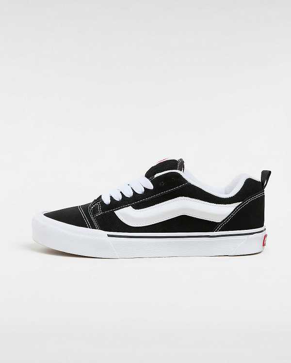 Men Vans Knu Skool Skate Shoes Black Malaysia | VN7631980