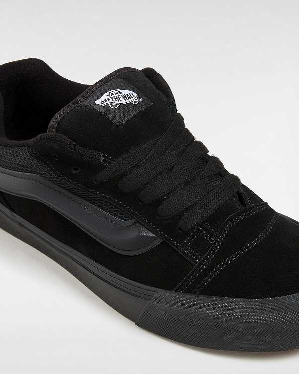 Men Vans Knu Skool Skate Shoes Black Malaysia | VN9476312