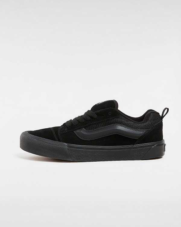 Men Vans Knu Skool Skate Shoes Black Malaysia | VN9476312