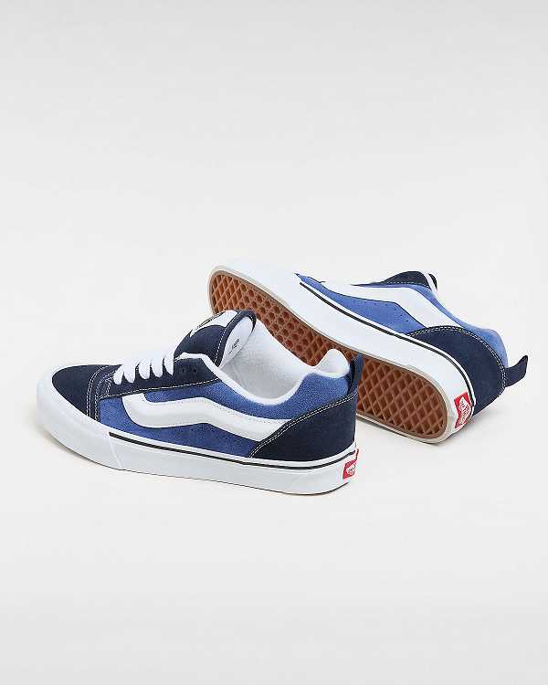 Men Vans Knu Skool Skate Shoes Blue Malaysia | VN0789142