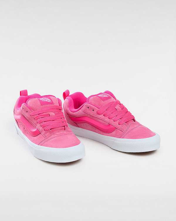 Men Vans Knu Skool Skate Shoes Pink Malaysia | VN5263094