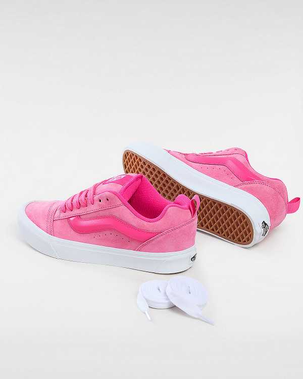 Men Vans Knu Skool Skate Shoes Pink Malaysia | VN5263094