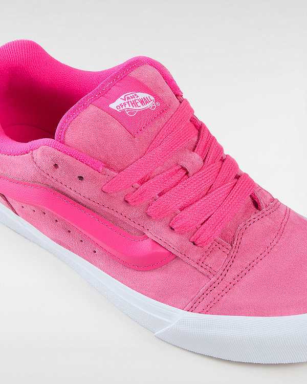 Men Vans Knu Skool Skate Shoes Pink Malaysia | VN5263094