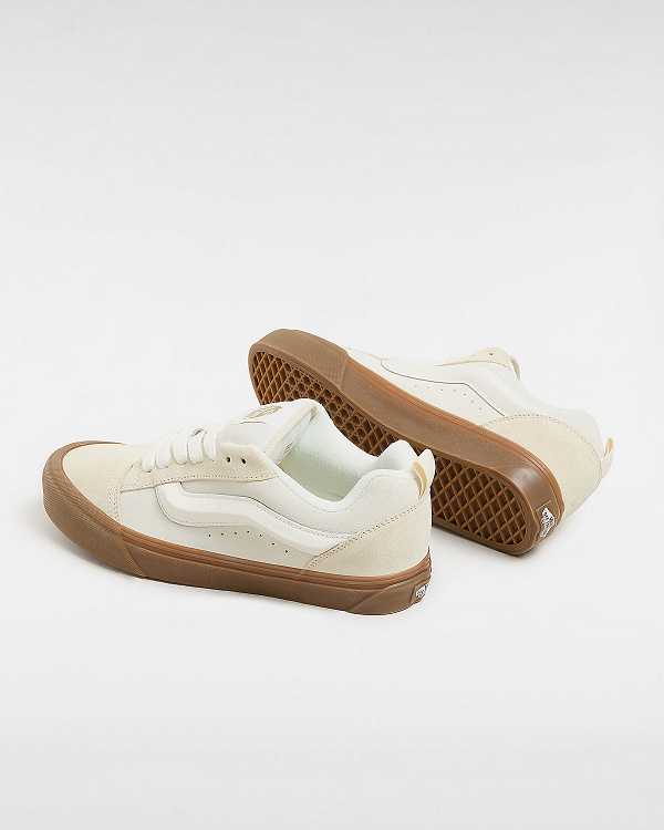 Men Vans Knu Skool Sneakers Beige Malaysia | VN2435901