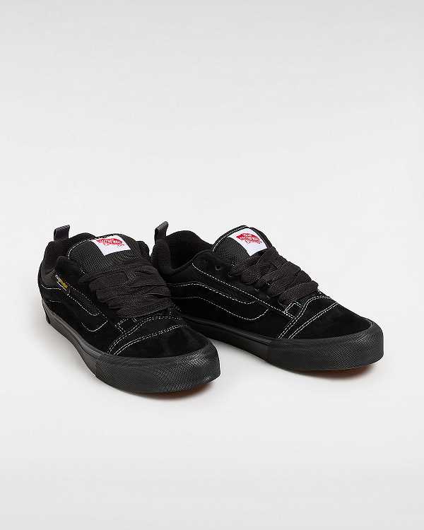 Men Vans Knu Skool Sneakers Black Malaysia | VN0357461
