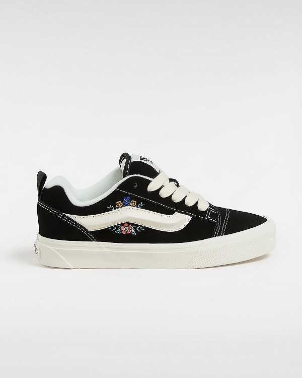 Men Vans Knu Skool Sneakers Black Malaysia | VN8247519
