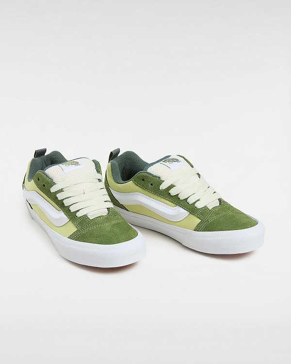 Men Vans Knu Skool Sneakers Green Malaysia | VN7012954