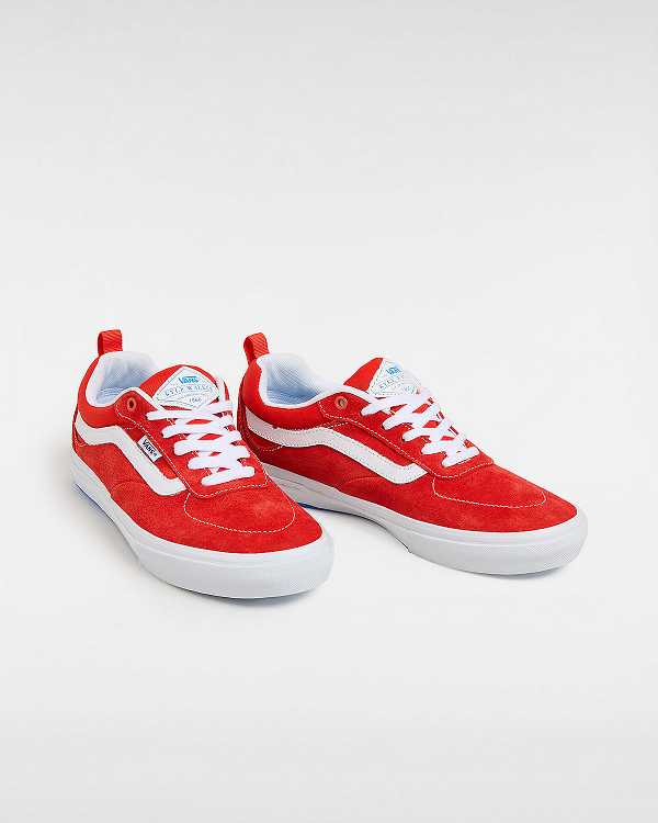 Men Vans Kyle Walker Skate Shoes Red Malaysia | VN8795012
