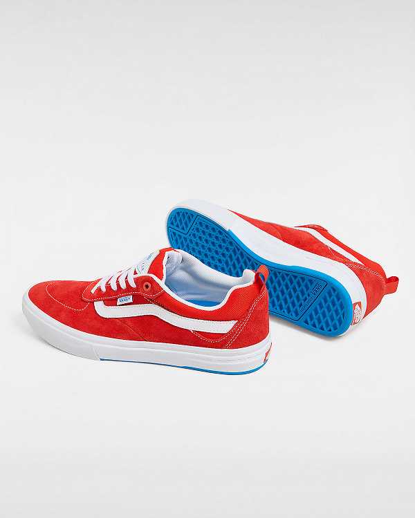 Men Vans Kyle Walker Skate Shoes Red Malaysia | VN8795012