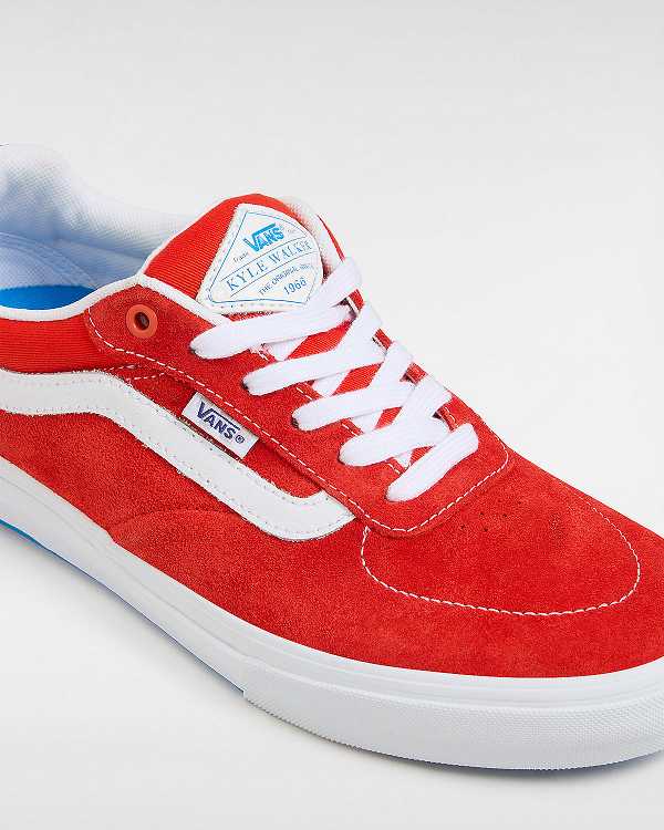 Men Vans Kyle Walker Skate Shoes Red Malaysia | VN8795012