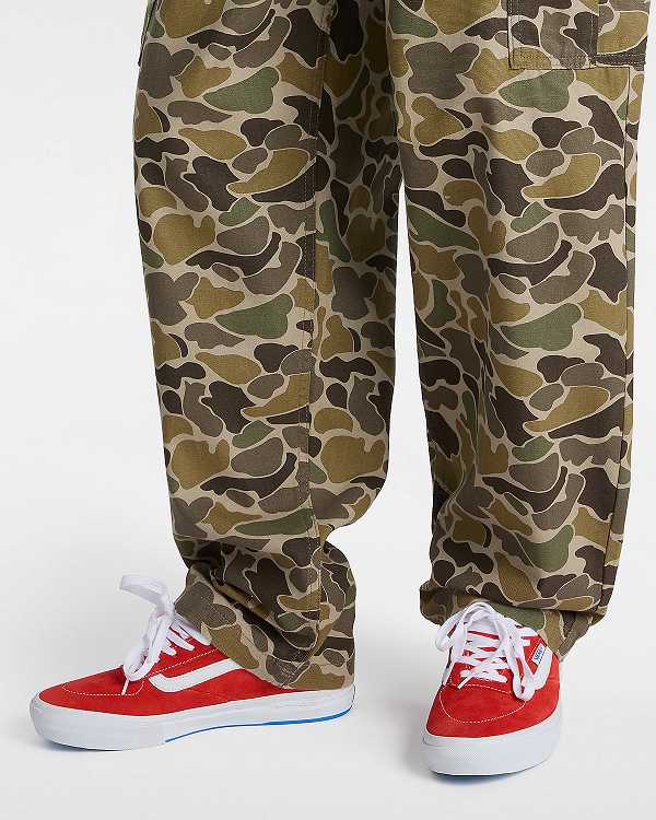 Men Vans Kyle Walker Skate Shoes Red Malaysia | VN8795012