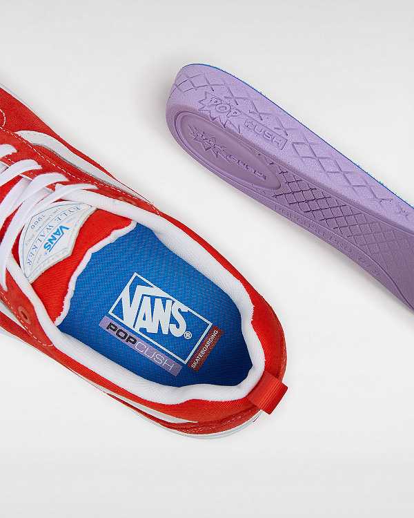 Men Vans Kyle Walker Skate Shoes Red Malaysia | VN8795012