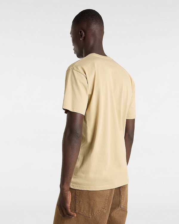 Men Vans Last Remains T Shirts Beige Malaysia | VN6583704