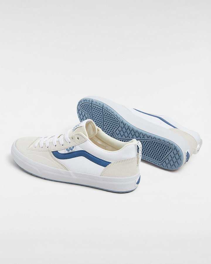 Men Vans Lizzie Low Skate Shoes Beige Malaysia | VN9370546