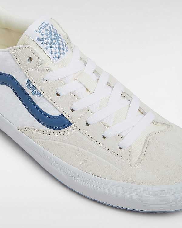 Men Vans Lizzie Low Skate Shoes Beige Malaysia | VN9370546