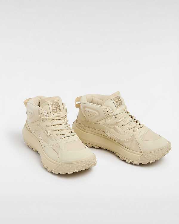 Men Vans MTE Crosspath Mid Sneakers Beige Malaysia | VN4769183