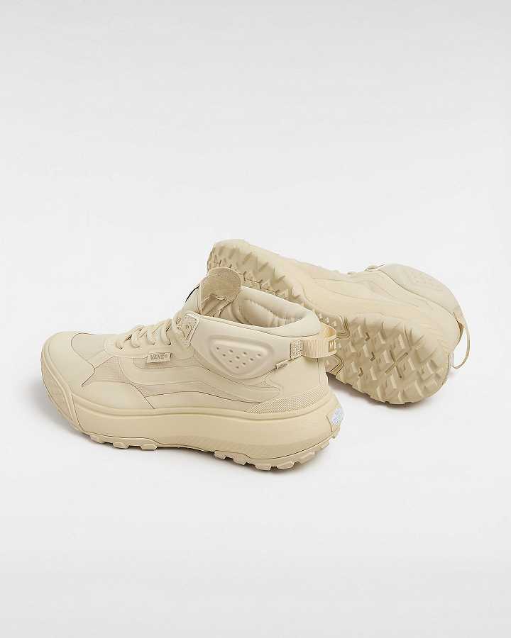 Men Vans MTE Crosspath Mid Sneakers Beige Malaysia | VN4769183