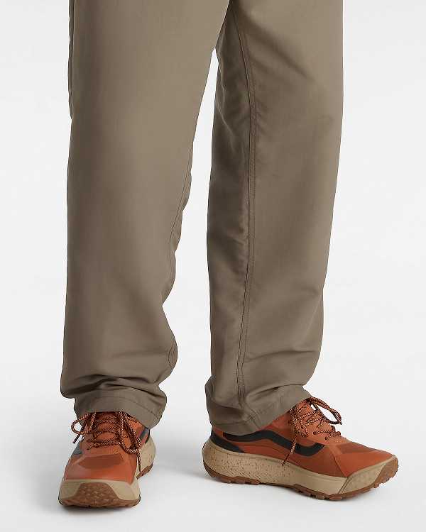 Men Vans MTE Crosspath Mid Sneakers Brown / Orange Malaysia | VN9028345