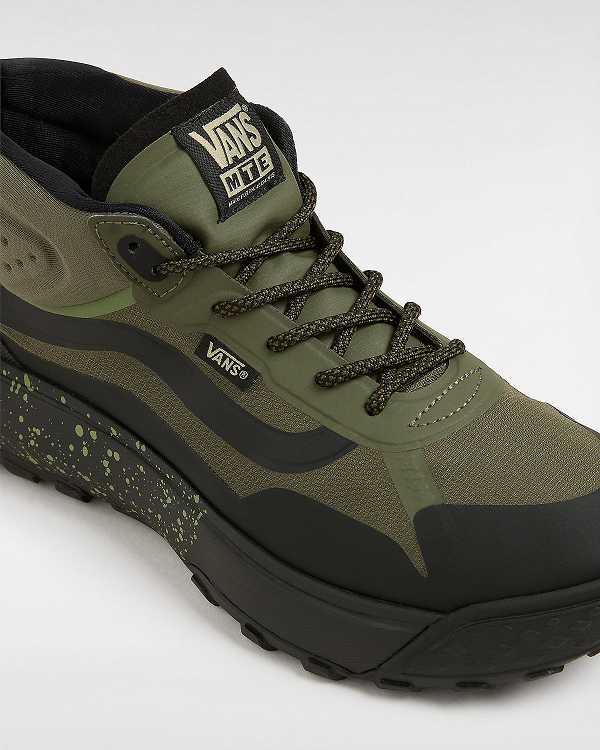 Men Vans MTE Crosspath Mid Sneakers Green Malaysia | VN4093861