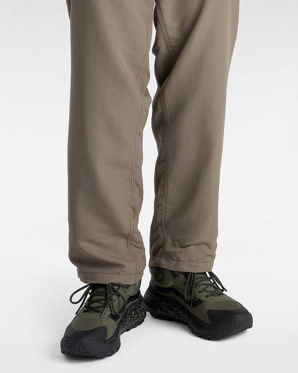 Men Vans MTE Crosspath Mid Sneakers Green Malaysia | VN4093861