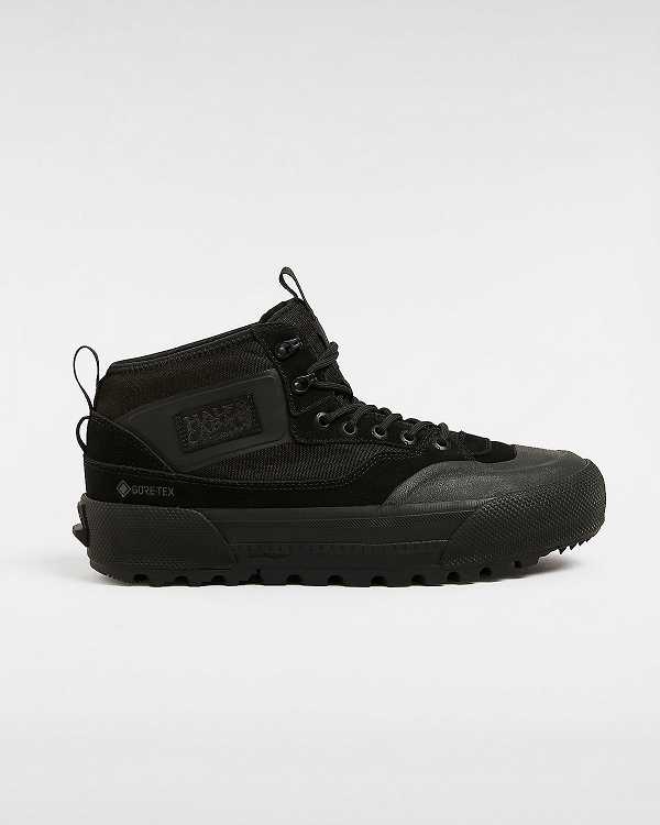 Men Vans MTE Half Cab Gore-tex Shoes Black Malaysia | VN3750496