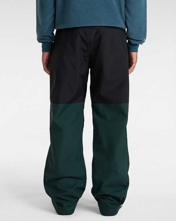 Men Vans MTE Hellbound Pants Black / Green Malaysia | VN3596217