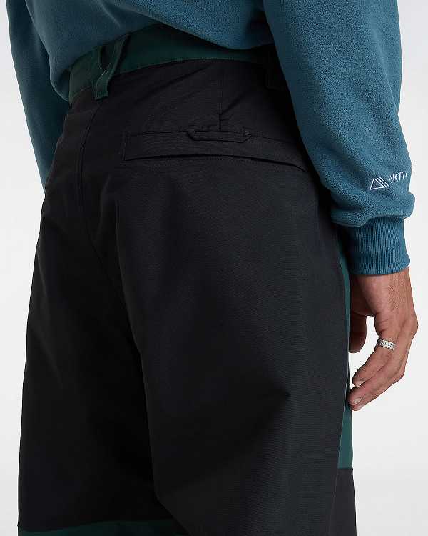 Men Vans MTE Hellbound Pants Black / Green Malaysia | VN3596217