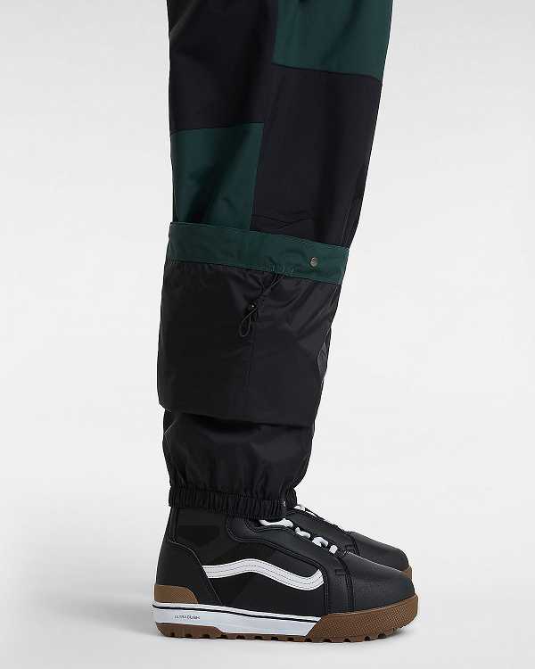 Men Vans MTE Hellbound Pants Black / Green Malaysia | VN3596217