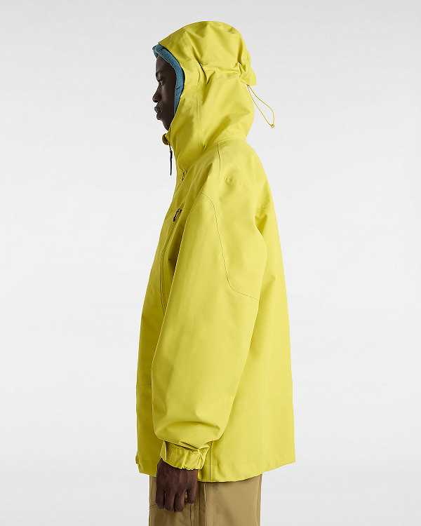 Men Vans MTE High-Country 3L Snowboard Jacket Yellow Malaysia | VN9705246
