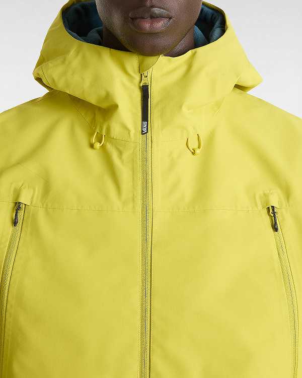 Men Vans MTE High-Country 3L Snowboard Jacket Yellow Malaysia | VN9705246