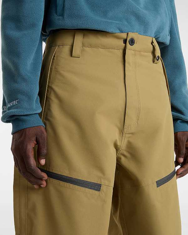 Men Vans MTE High-country 3L Pants Brown Malaysia | VN9570618