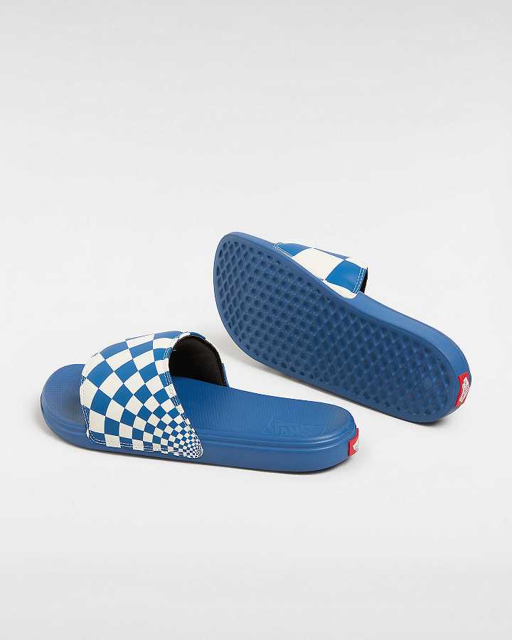 Men Vans MTE La Costa Slides Blue Malaysia | VN1759806
