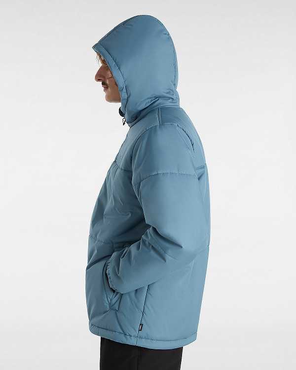Men Vans MTE Norris Puffer Jacket Blue Malaysia | VN6053271