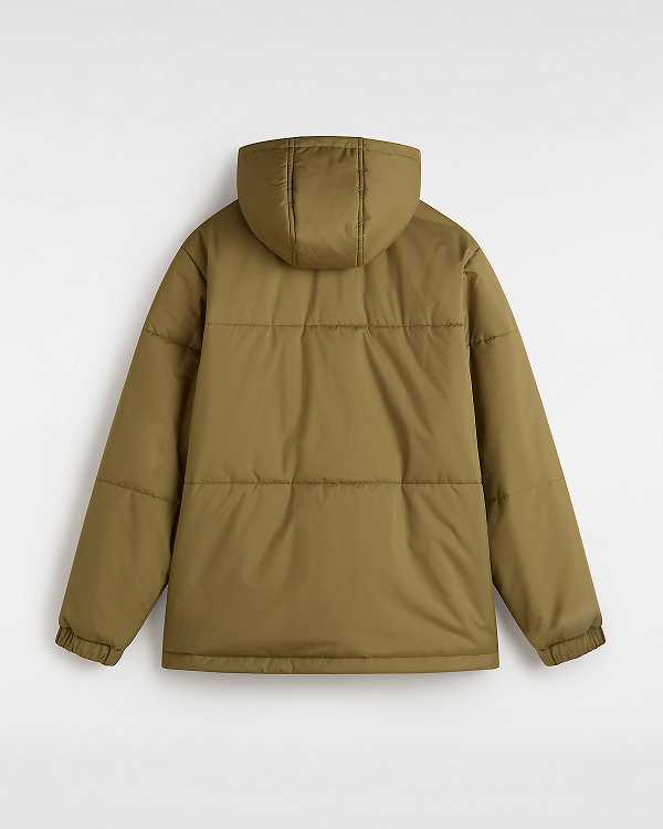 Men Vans MTE Norris Puffer Jacket Brown Malaysia | VN0839162
