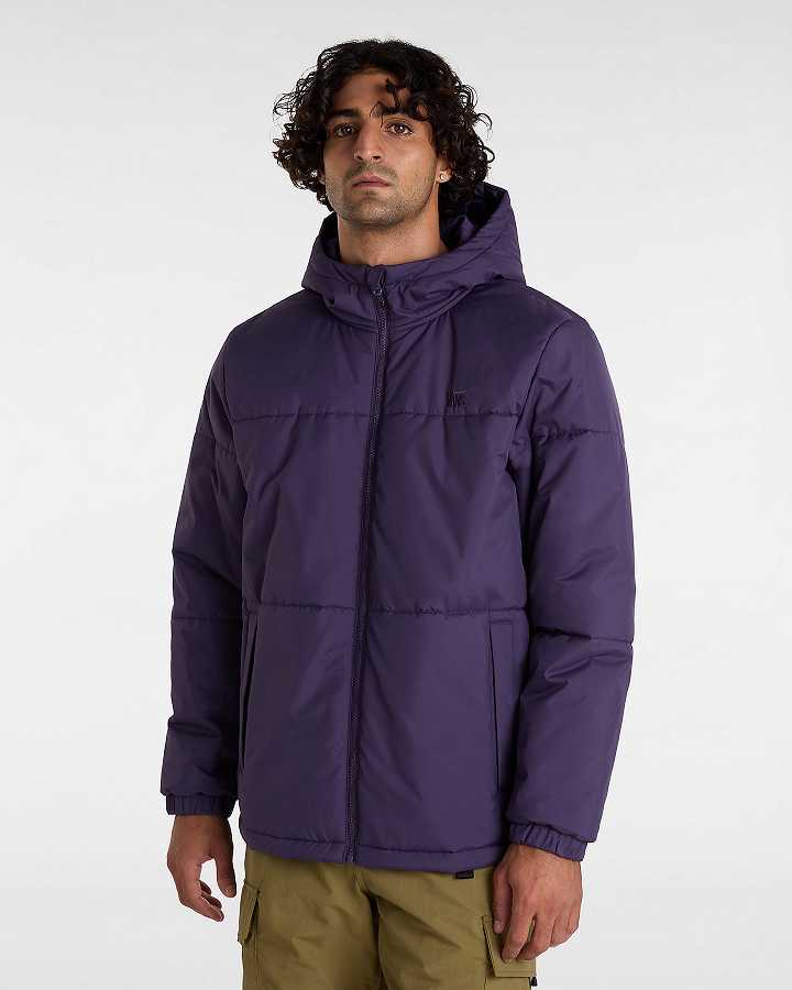 Men Vans MTE Norris Puffer Jacket Purple Malaysia | VN0734168