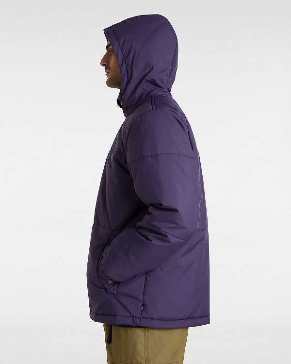 Men Vans MTE Norris Puffer Jacket Purple Malaysia | VN0734168