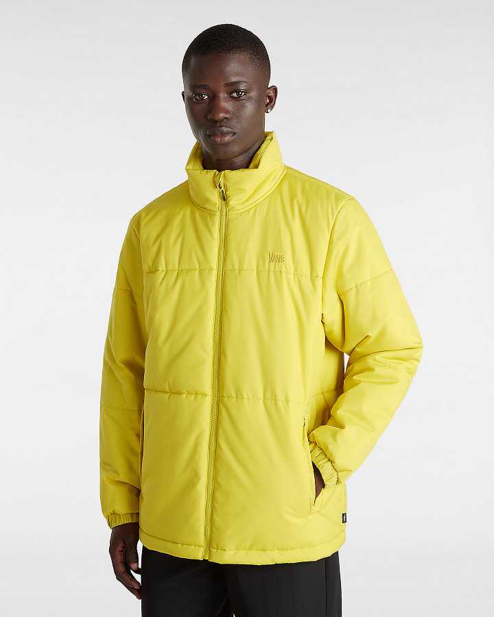 Men Vans MTE Norris Puffer Jacket Yellow Malaysia | VN1490635